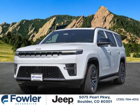 White 2026 Jeep Grand Wagoneer for sale in Boulder, CO