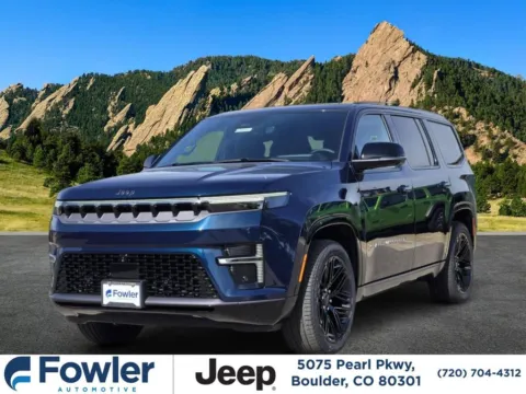 Blue 2026 Jeep Grand Wagoneer Limited Reserve for sale in Boulder, CO
