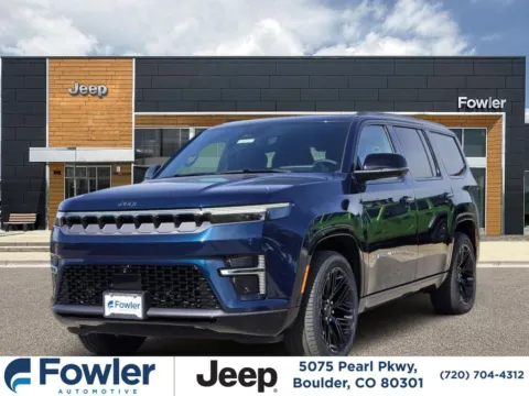 Blue 2026 Jeep Grand Wagoneer Limited Reserve for sale in Boulder, CO