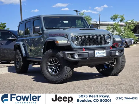 Blue 2026 Jeep Wrangler Rubicon X for sale in Boulder, CO