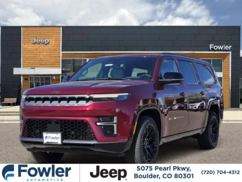 Red 2026 Jeep Grand Wagoneer L Limited Reserve for sale in Boulder, CO