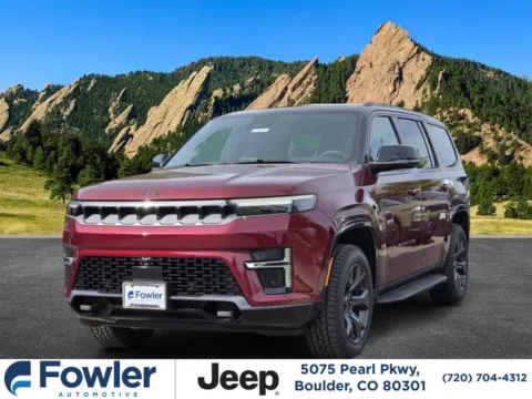 Red 2026 Jeep Grand Wagoneer Upland for sale in Boulder, CO
