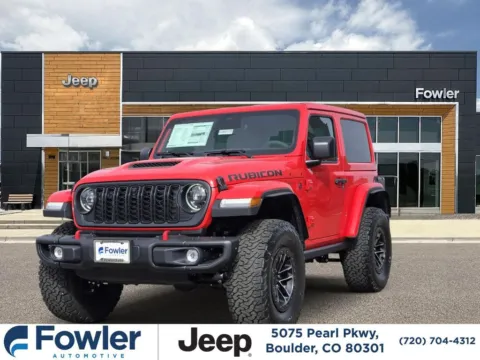 Red 2026 Jeep Wrangler Rubicon X for sale in Boulder, CO