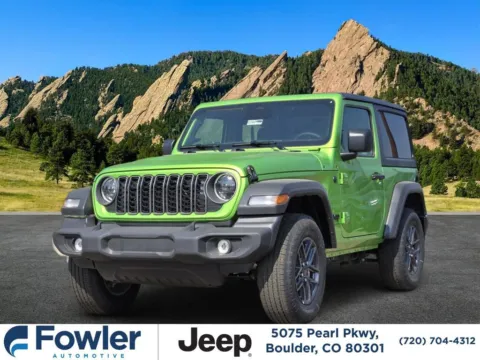 Green 2026 Jeep Wrangler Sport S for sale in Boulder, CO
