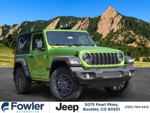 Green 2026 Jeep Wrangler Sport S for sale in Boulder, CO