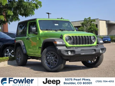 Green 2026 Jeep Wrangler Sport S for sale in Boulder, CO