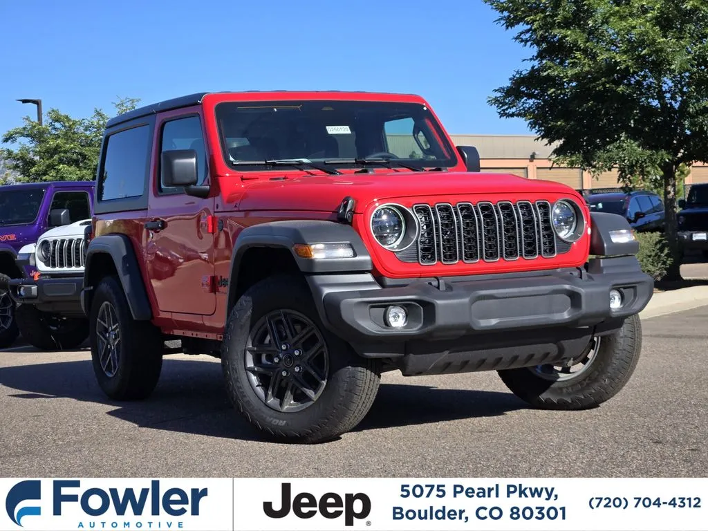 Red 2026 Jeep Wrangler Sport S for sale in Boulder, CO