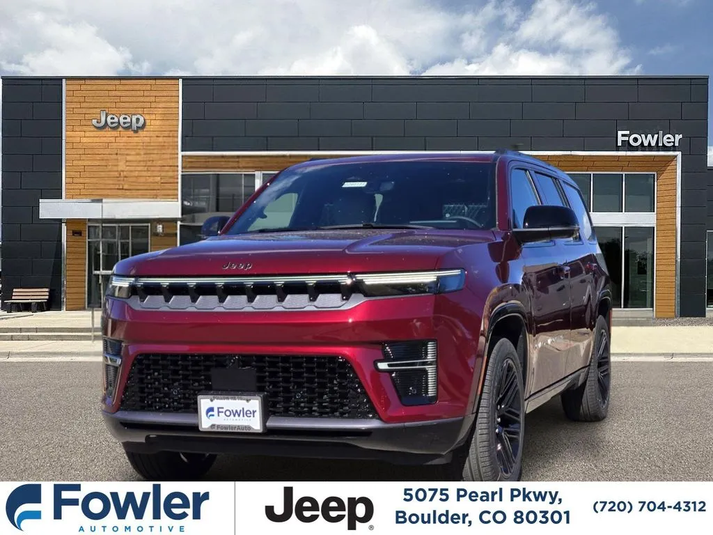 Red 2026 Jeep Grand Wagoneer Limited Reserve for sale in Boulder, CO