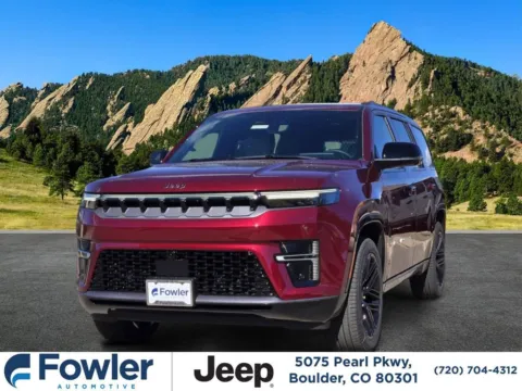 Red 2026 Jeep Grand Wagoneer Limited Reserve for sale in Boulder, CO