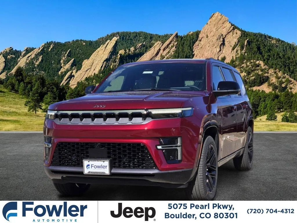 Red 2026 Jeep Grand Wagoneer Limited Reserve for sale in Boulder, CO