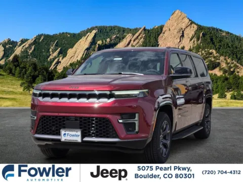 Red 2026 Jeep Grand Wagoneer L Limited Altitude for sale in Boulder, CO