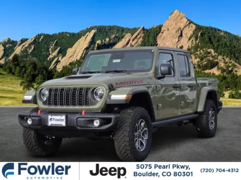 Green 2026 Jeep Gladiator Mojave X for sale in Boulder, CO