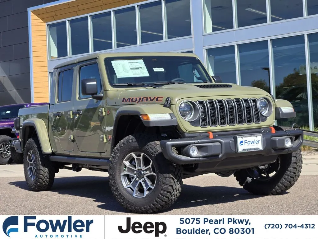 Green 2026 Jeep Gladiator Mojave X for sale in Boulder, CO