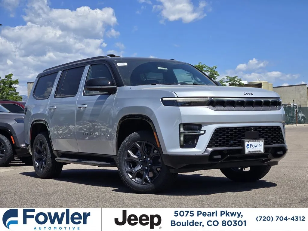 Silver 2026 Jeep Grand Wagoneer Upland for sale in Boulder, CO