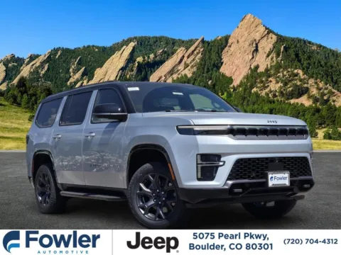 Silver 2026 Jeep Grand Wagoneer Upland for sale in Boulder, CO