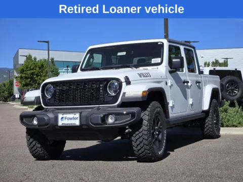 Photos of 2025 Jeep Gladiator Willys for sale in Boulder, CO at Fowler Jeep of Boulder