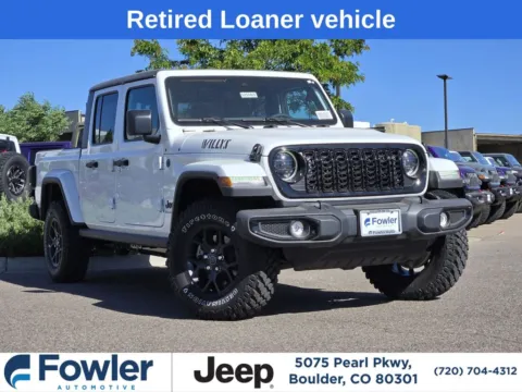 White 2025 Jeep Gladiator Willys for sale in Boulder, CO