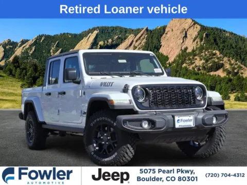 White 2025 Jeep Gladiator Willys for sale in Boulder, CO