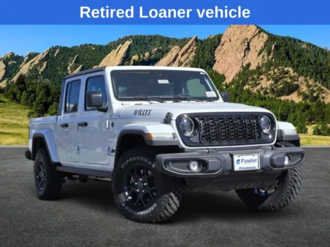 Photos of 2025 Jeep Gladiator Willys for sale in Boulder, CO at Fowler Jeep of Boulder