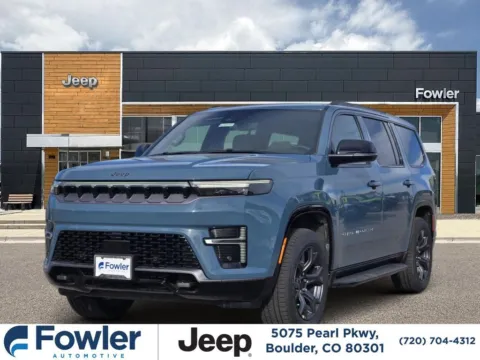 Blue 2026 Jeep Grand Wagoneer Limited Altitude for sale in Boulder, CO
