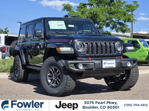 Black 2026 Jeep Wrangler Rubicon X for sale in Boulder, CO