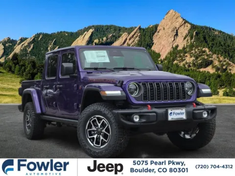 Purple 2026 Jeep Gladiator Rubicon X for sale in Boulder, CO