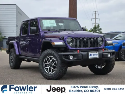 Purple 2026 Jeep Gladiator Rubicon X for sale in Boulder, CO