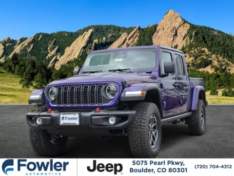 Purple 2026 Jeep Gladiator Rubicon X for sale in Boulder, CO