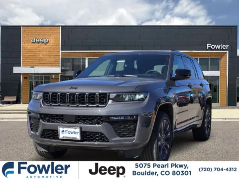 Gray 2026 Jeep Grand Cherokee Limited Reserve for sale in Boulder, CO