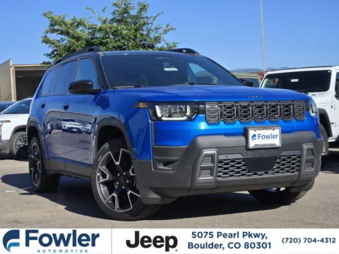 Blue 2026 Jeep Cherokee Overland for sale in Boulder, CO