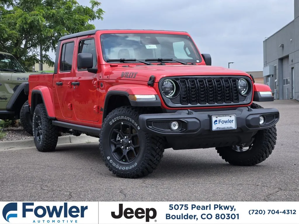 Red 2026 Jeep Gladiator Sport S for sale in Boulder, CO