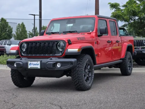 Photos of 2026 Jeep Gladiator Sport S for sale in Boulder, CO at Fowler Jeep of Boulder