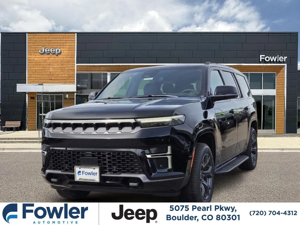 Black 2026 Jeep Grand Wagoneer Limited Altitude for sale in Boulder, CO