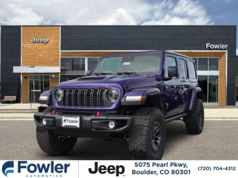 Purple 2026 Jeep Wrangler Rubicon X for sale in Boulder, CO