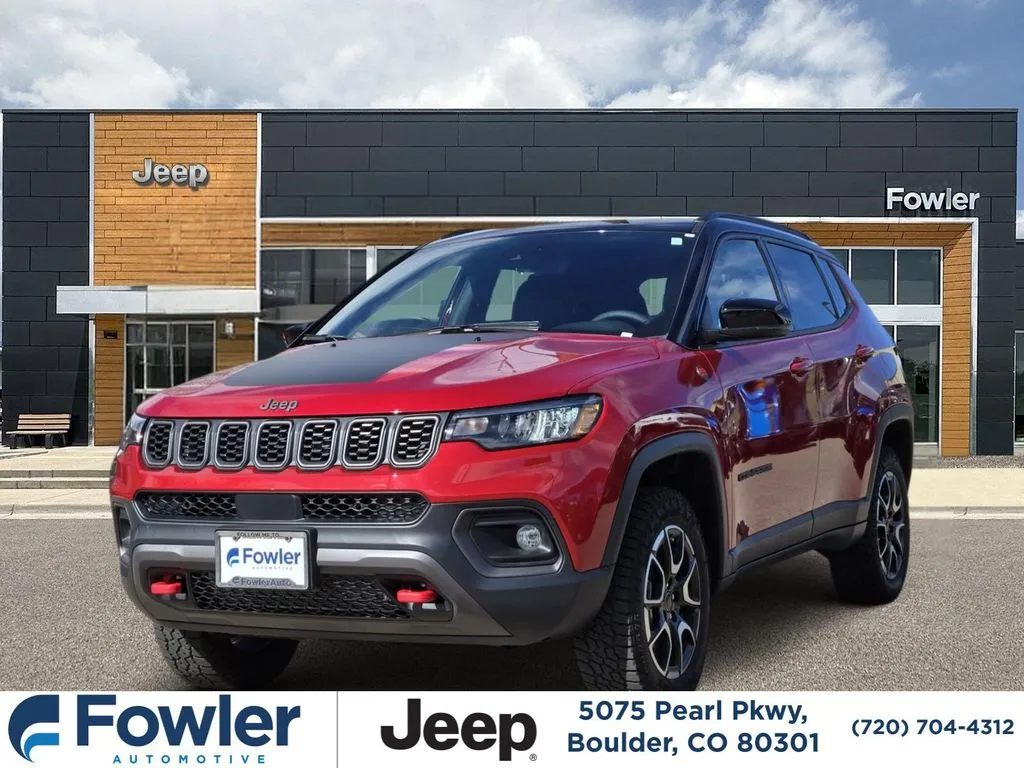Red 2026 Jeep Compass Trailhawk for sale in Boulder, CO