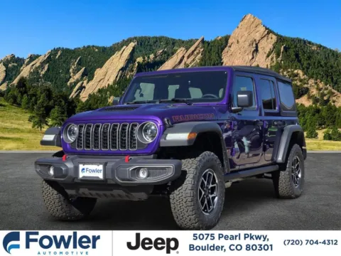 Purple 2026 Jeep Wrangler Rubicon for sale in Boulder, CO