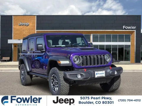 Purple 2026 Jeep Wrangler Rubicon for sale in Boulder, CO