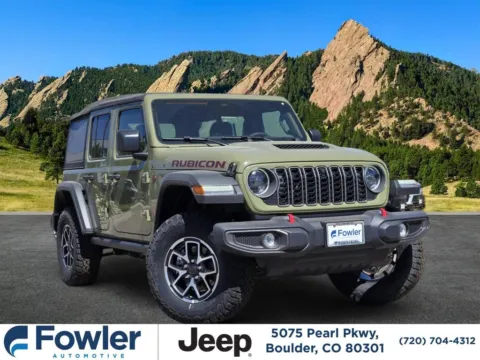 Green 2026 Jeep Wrangler Rubicon for sale in Boulder, CO