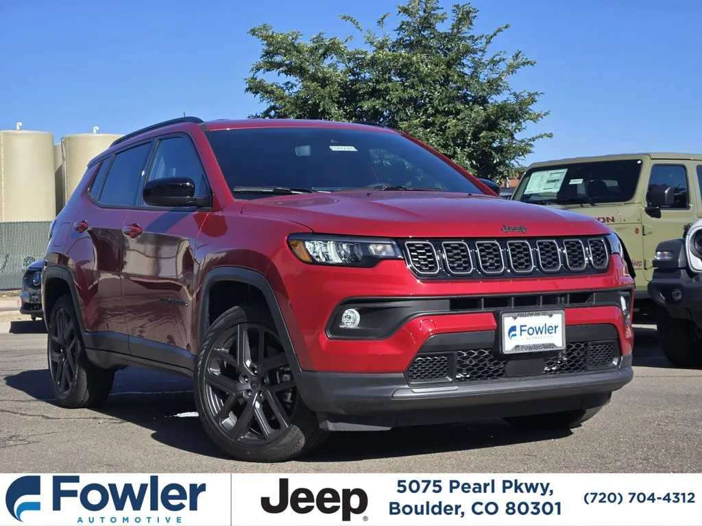 Red 2026 Jeep Compass Latitude for sale in Boulder, CO