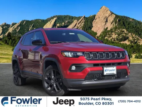 Red 2026 Jeep Compass Latitude for sale in Boulder, CO