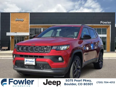 Red 2026 Jeep Compass Latitude for sale in Boulder, CO