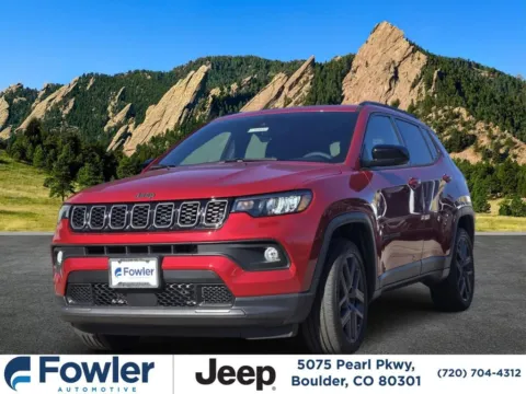 Red 2026 Jeep Compass Latitude for sale in Boulder, CO