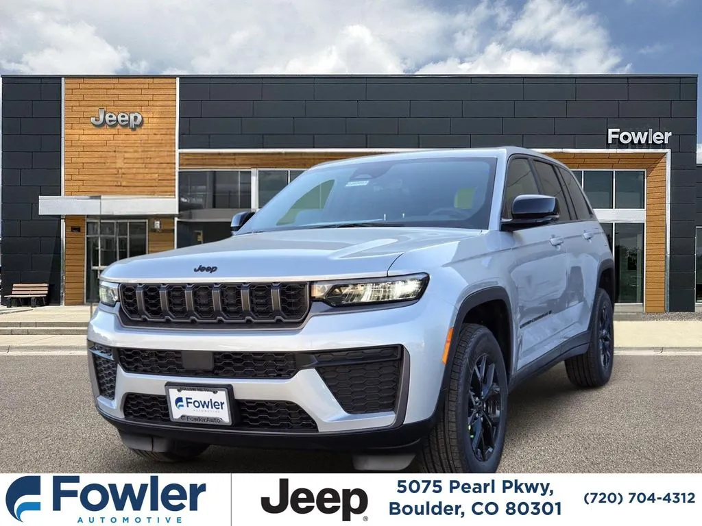 Silver 2026 Jeep Grand Cherokee Altitude for sale in Boulder, CO