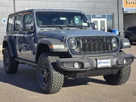 Photos of 2026 Jeep Wrangler Willys for sale in Boulder, CO at Fowler Jeep of Boulder