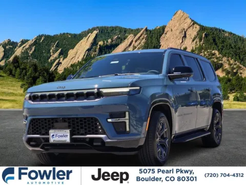 Blue 2026 Jeep Grand Wagoneer Limited Altitude for sale in Boulder, CO