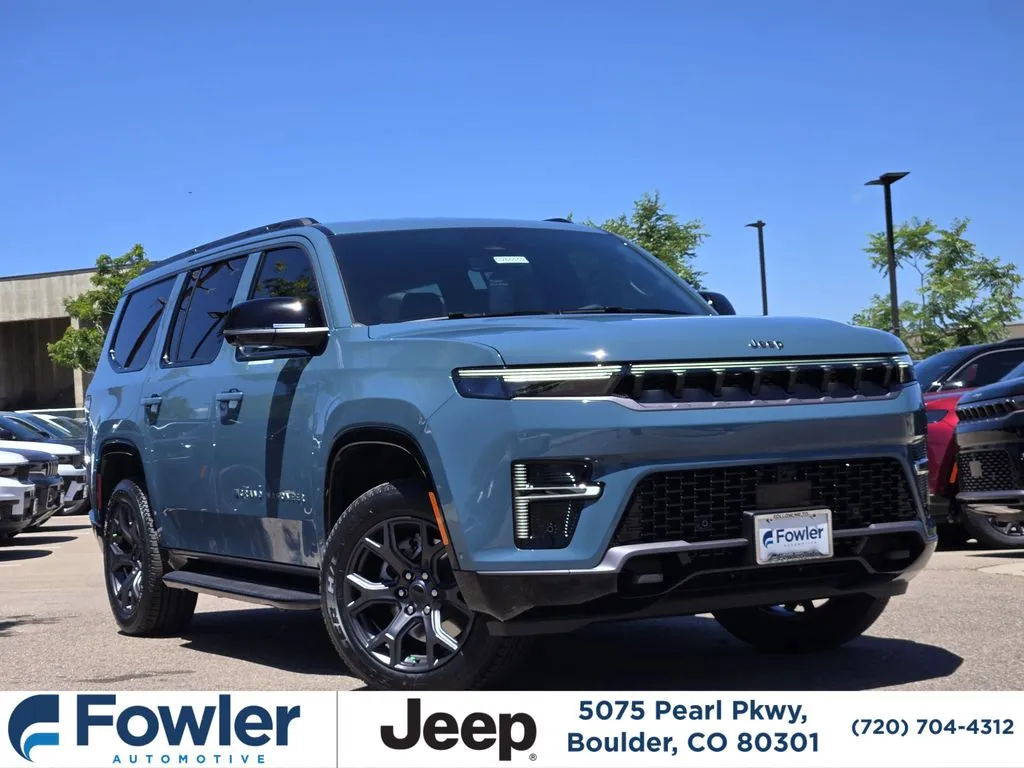 Blue 2026 Jeep Grand Wagoneer Limited Altitude for sale in Boulder, CO