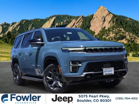 Blue 2026 Jeep Grand Wagoneer Limited Altitude for sale in Boulder, CO