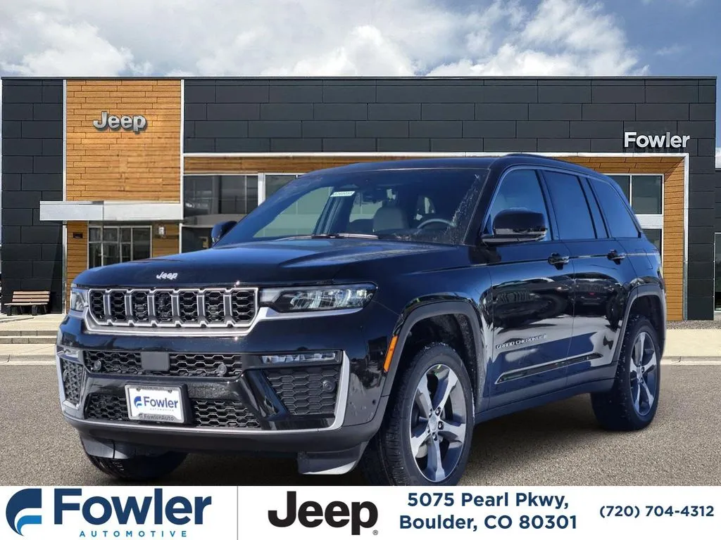 Black 2026 Jeep Grand Cherokee Limited for sale in Boulder, CO