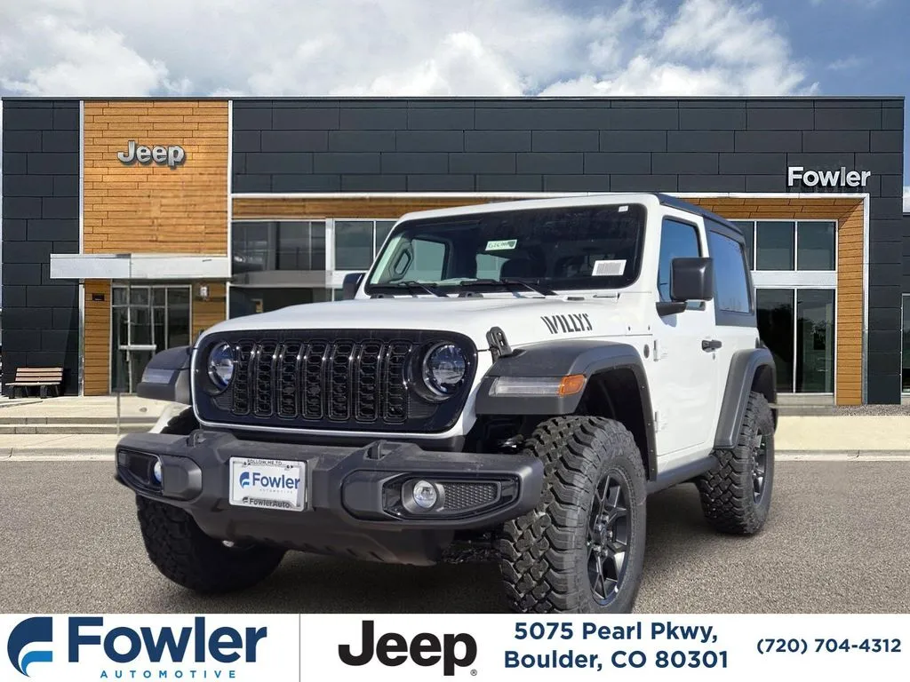 White 2026 Jeep Wrangler Willys for sale in Boulder, CO