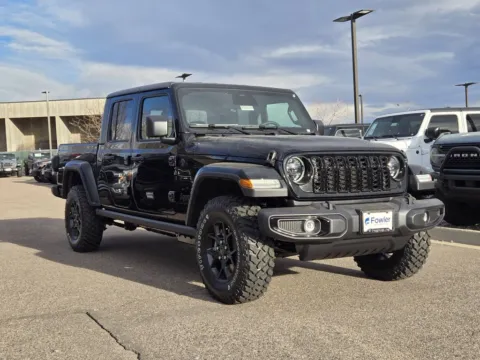 Photos of 2026 Jeep Gladiator Willys for sale in Boulder, CO at Fowler Jeep of Boulder